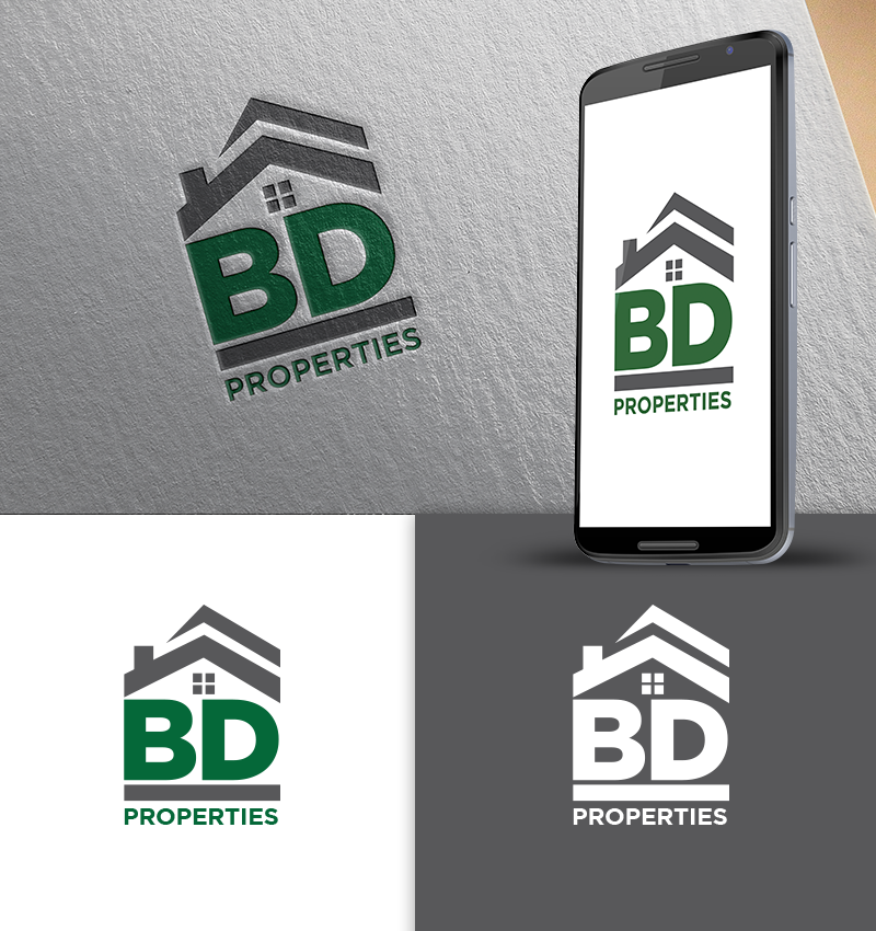 Diseño de Logo por cracuz09 para BD Properties | Diseño #14842630