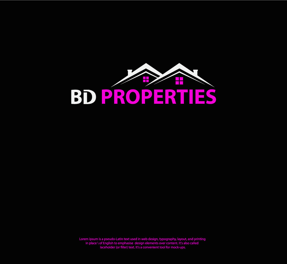 Logo Design by Kingdom Vision for BD Properties | Design #14890320