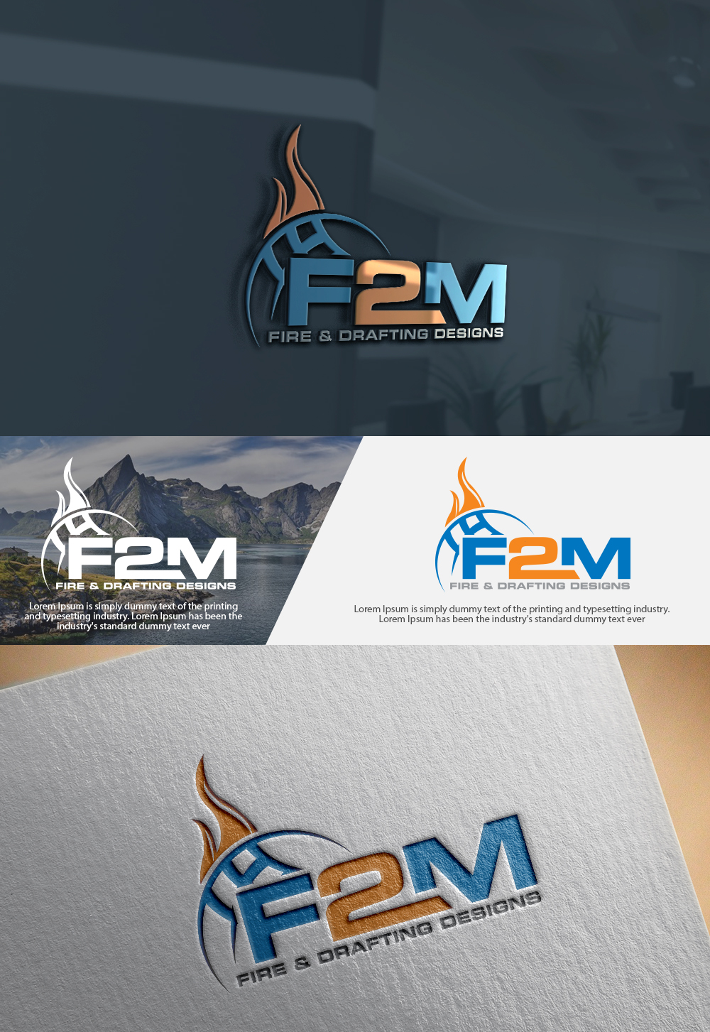 Logo Design by :) for Precision Fire Designs Inc | Design: #14895366