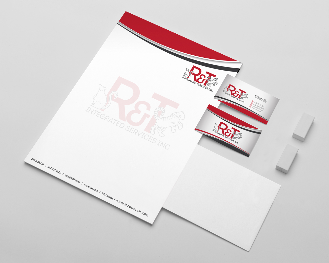 Stationery Design by Impressive Solutions for R&T Integrated Services | Design #14844764