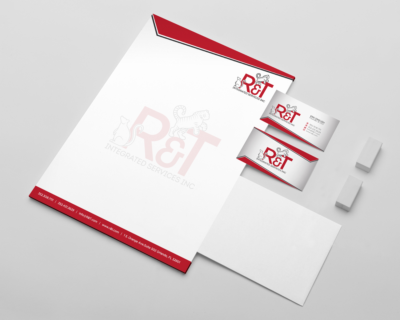 Stationery Design by Impressive Solutions for R&T Integrated Services | Design #14844765