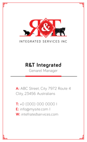 Stationery Design by Impressive Solutions for R&T Integrated Services | Design: #14844882