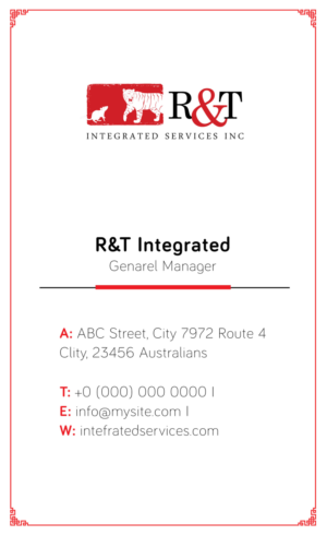 Stationery Design by Impressive Solutions for R&T Integrated Services | Design: #14844920