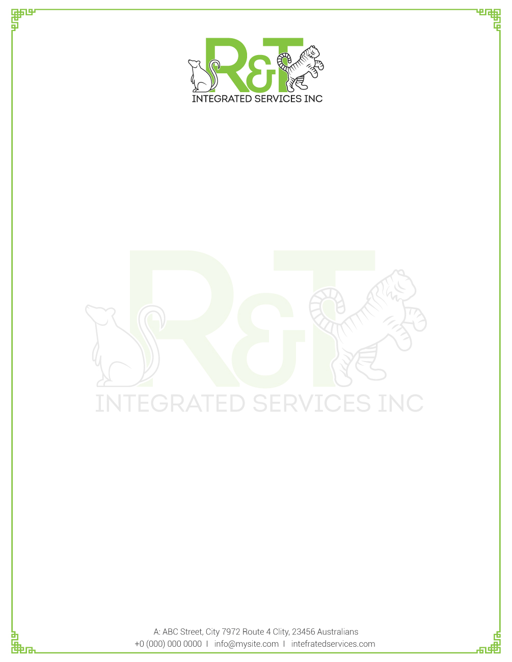 Stationery Design by Impressive Solutions for R&T Integrated Services | Design #14891105