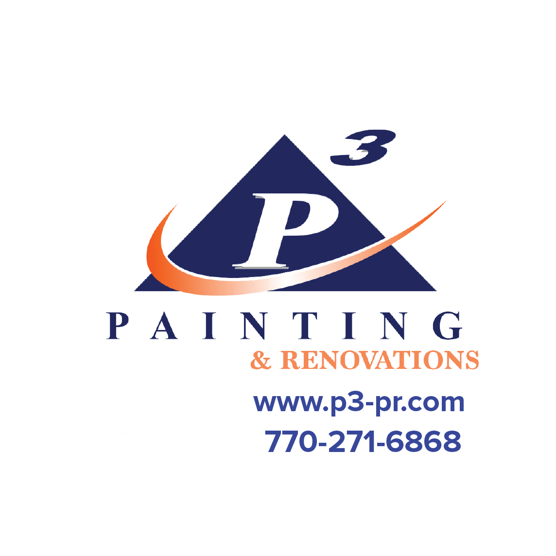 Sticker Design by Ogamedia for P3 Painting & Renovations | Design #14860722