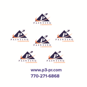 Diseño de Sticker por Ogamedia para P3 Painting & Renovations | Diseño: #14860723