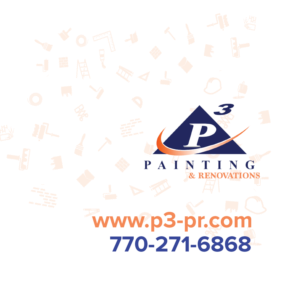 Diseño de Sticker por Ogamedia para P3 Painting & Renovations | Diseño: #14860726