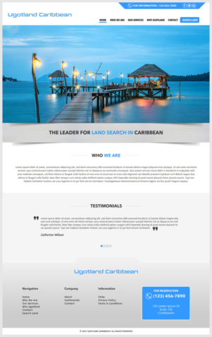 Ugotland Caribbean  | Web Design by -Marc-