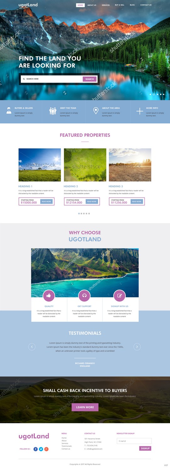 Web Design by pb for this project | Design #14893834