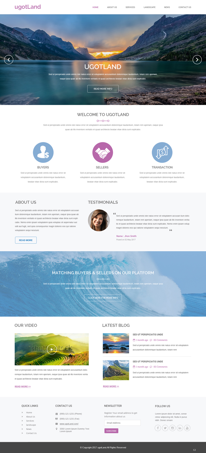 Web Design by pb for this project | Design #14893835