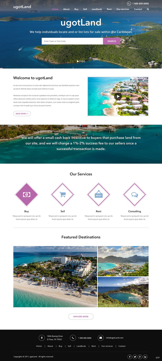 Web Design by pb for this project | Design #14893836