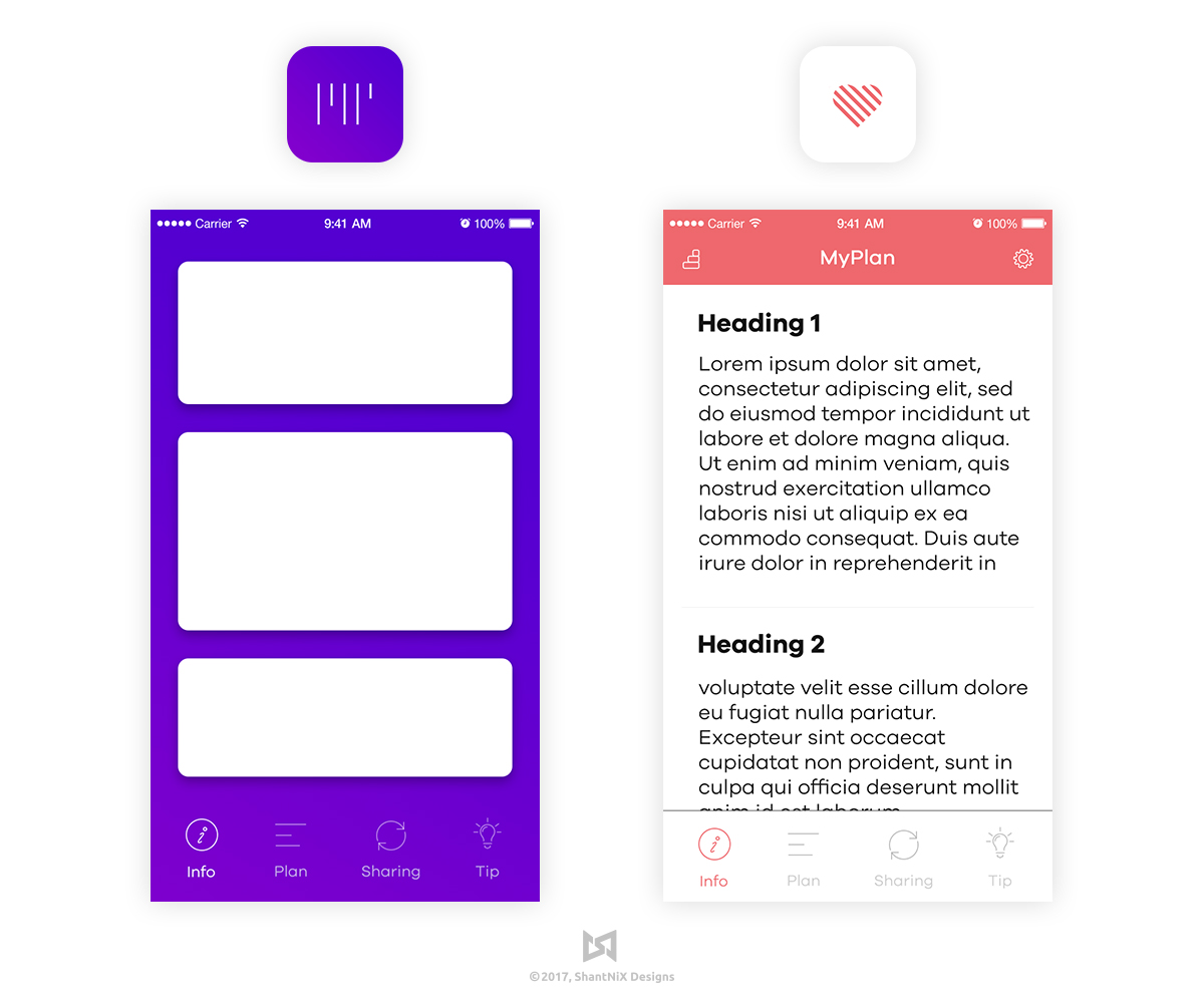 App-Design von ShantNiX für dieses Projekt | Design #14849572