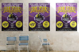 Grand Opening for a Fitness Center | Diseño de Flyer por EA5Designs