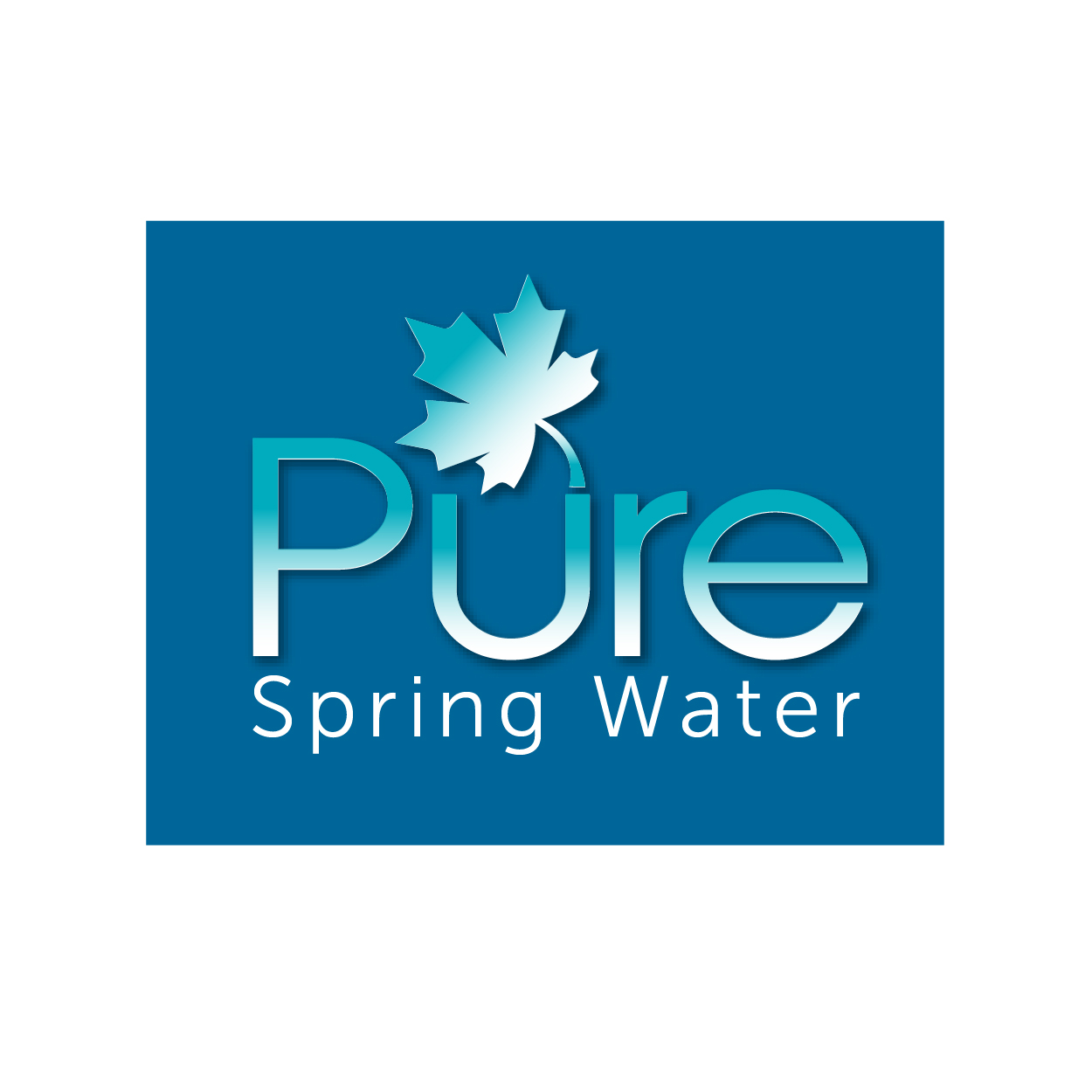 Logo Design by Thomasdesign for Pure Spring Water | Design #14893489
