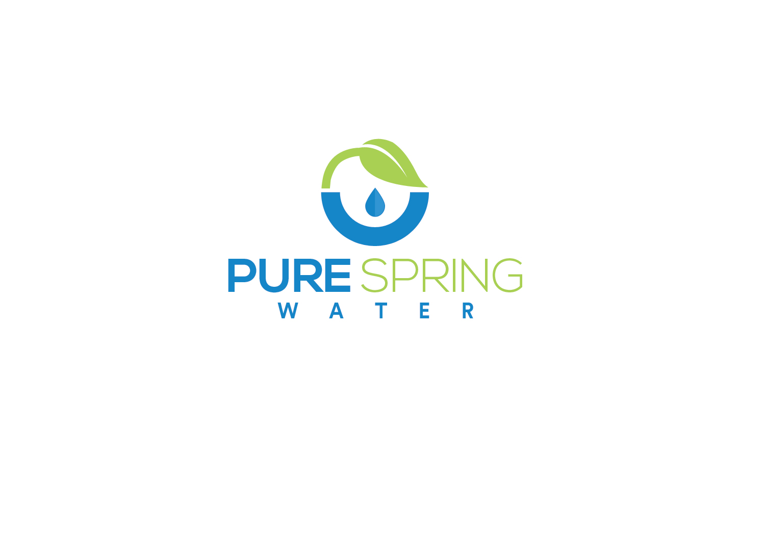 Logo-Design von ivo_i_ivanov für Pure Spring Water | Design #14867761