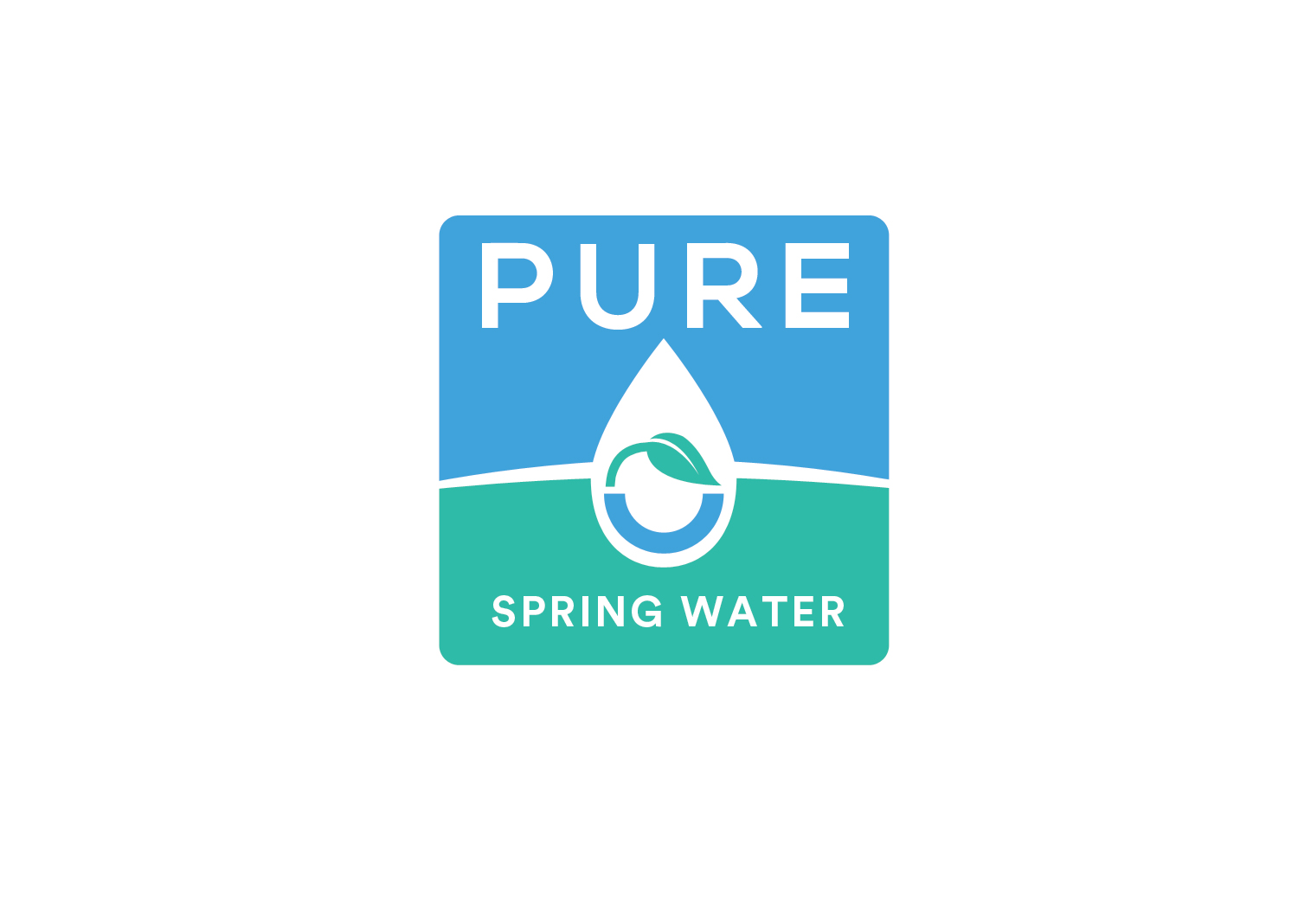 Logo-Design von ivo_i_ivanov für Pure Spring Water | Design #14867762