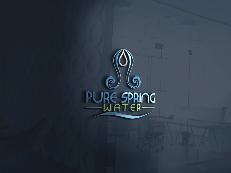 Diseño de Logo por Top king  designer para Pure Spring Water | Diseño #14856388