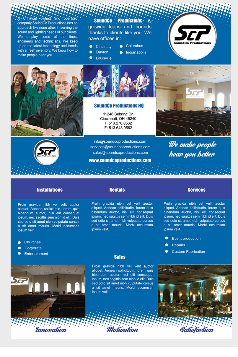 Brochure Design by Adylhere for this project | Design #2587446
