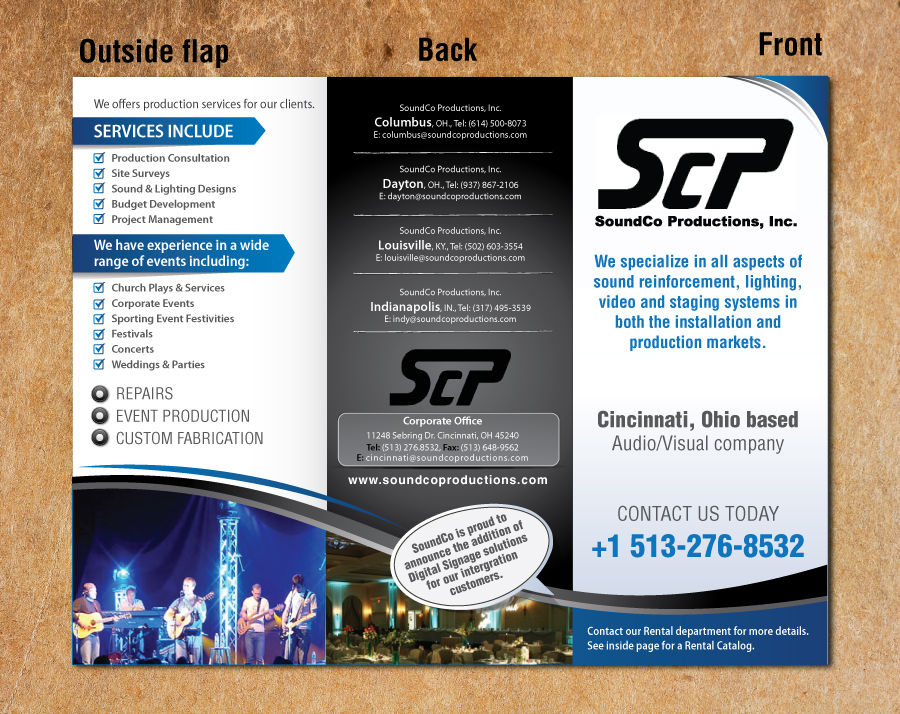 Diseño de Brochure por meet007 para este proyecto | Diseño #2592001