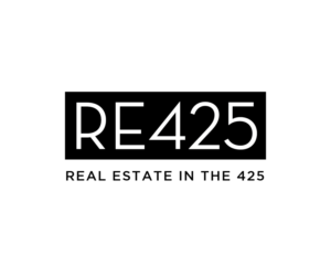 RE425  real estate in the 425 | Logo Design by renderman