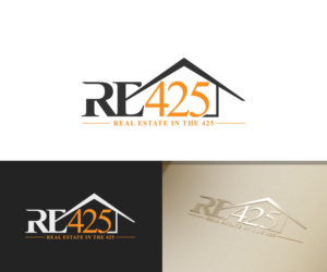 RE425  real estate in the 425 | Logo Design by Mario