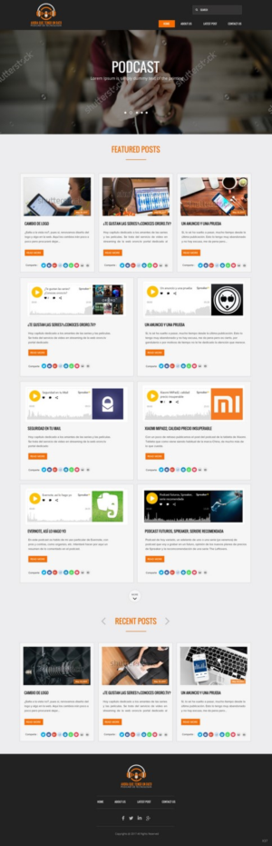 WordPress-Design von pb für dieses Projekt | Design: #14869568