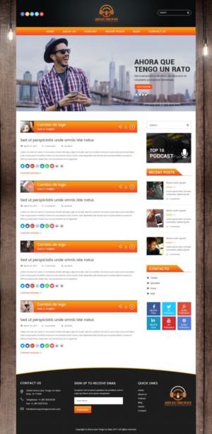 WordPress-Design von pb für dieses Projekt | Design: #14880659