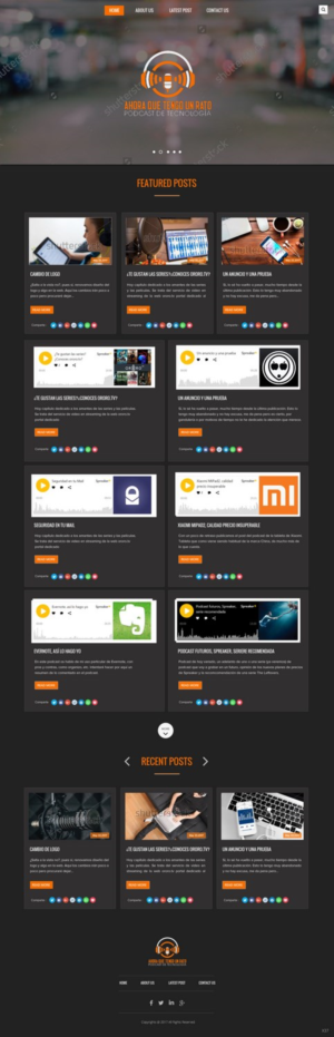 WordPress-Design von pb für dieses Projekt | Design: #14902618