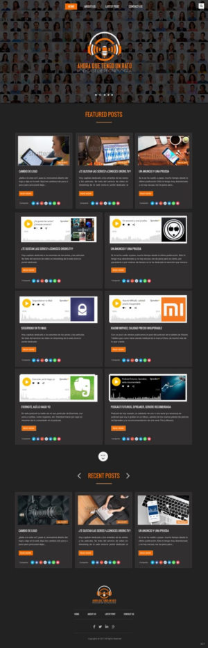 Ahora que tengo un rato, pocast with content in its majority of technology