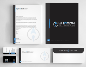 Schreibwaren-Design von AwsomeD für Hudson Risk Advisoirs, LLC | Design #14866770