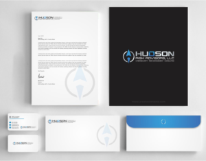 Diseño de Papelería por AwsomeD para Hudson Risk Advisoirs, LLC | Diseño: #14866779