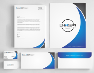 Diseño de Papelería por szabist para Hudson Risk Advisoirs, LLC | Diseño: #14866806