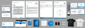 Hudson Risk Advisors, LLC - Cybersecurity/Risk Management stationery and letterhead design project