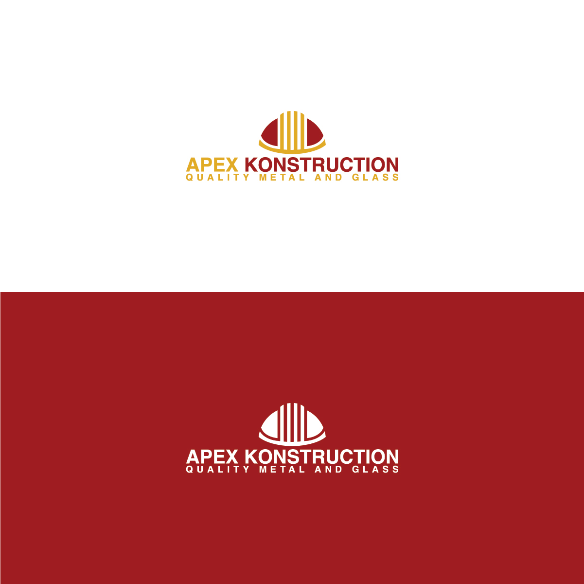 Logo Design by 3Guys for Apex Konstruction Pty Ltd | Design #14871692