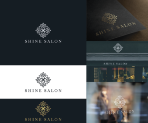 Shine Salon | Design de Logo par Vetroff