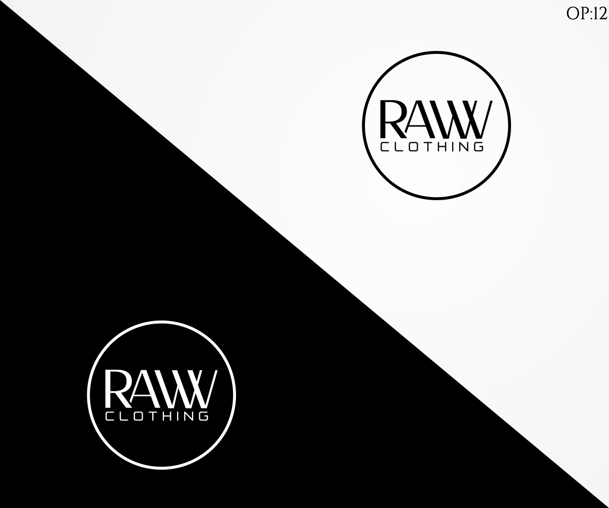 Logo Design by Liyana for Raww Clothing  | Design: #14913070