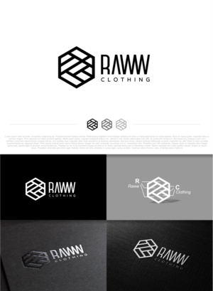 Logo Design by artswolf for Raww Clothing  | Design: #14908616