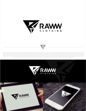 Logo Design by artswolf for Raww Clothing  | Design: #14908617