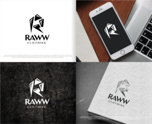 Logo Design by artswolf for Raww Clothing  | Design: #14908618