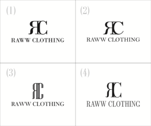 Logo Design by eMARK for Raww Clothing  | Design: #14886077
