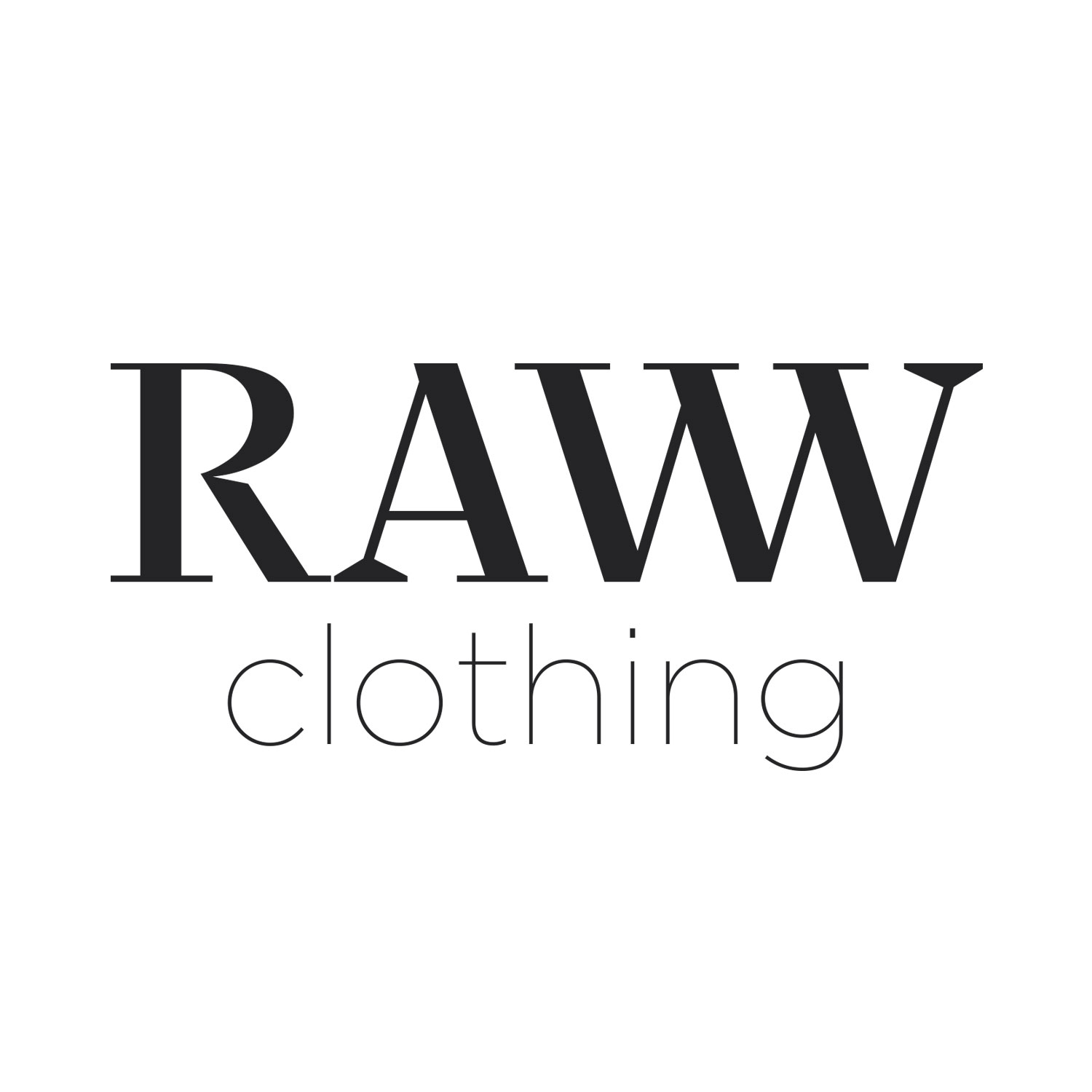 Logo Design by Roger Mateo Arenas for Raww Clothing  | Design #14882592