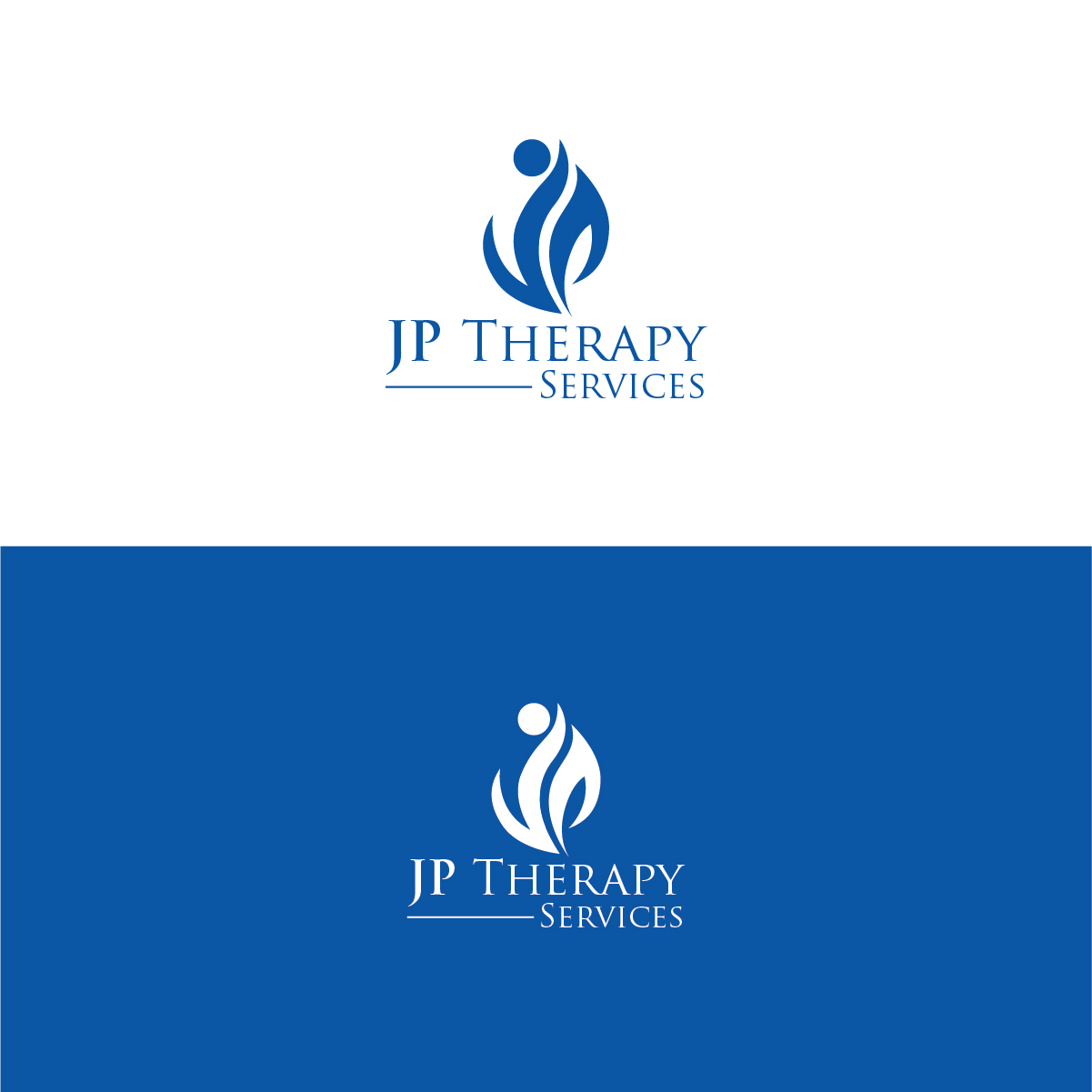 Logo Design by 3Guys for JP Therapy Sevices | Design #14895291