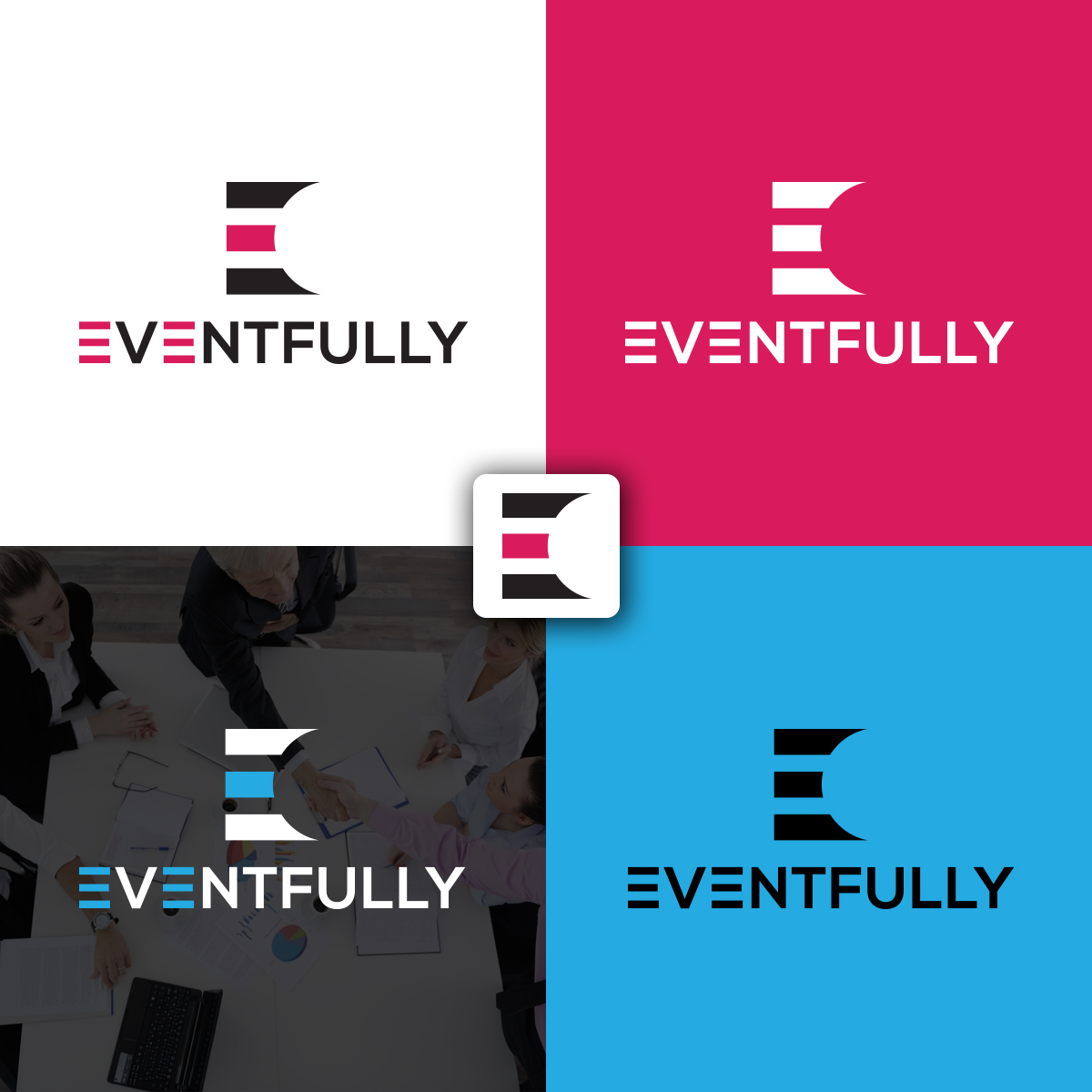 Logo Design by IMD-HUB for Eventfully | Design #14859143
