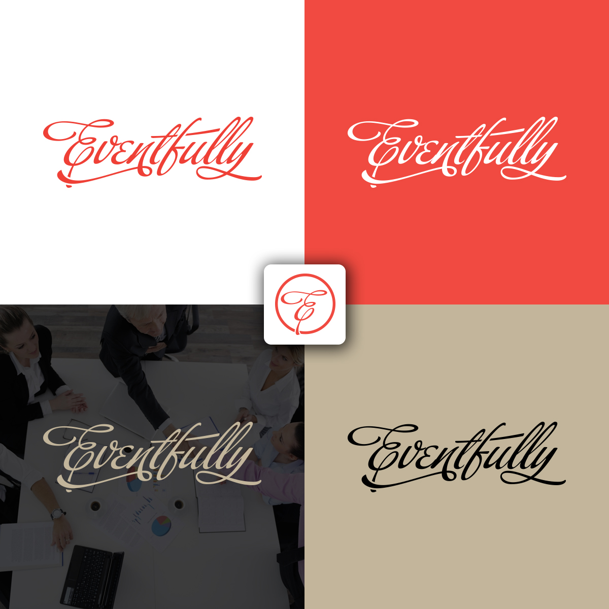 Logo Design by IMD-HUB for Eventfully | Design #14859144