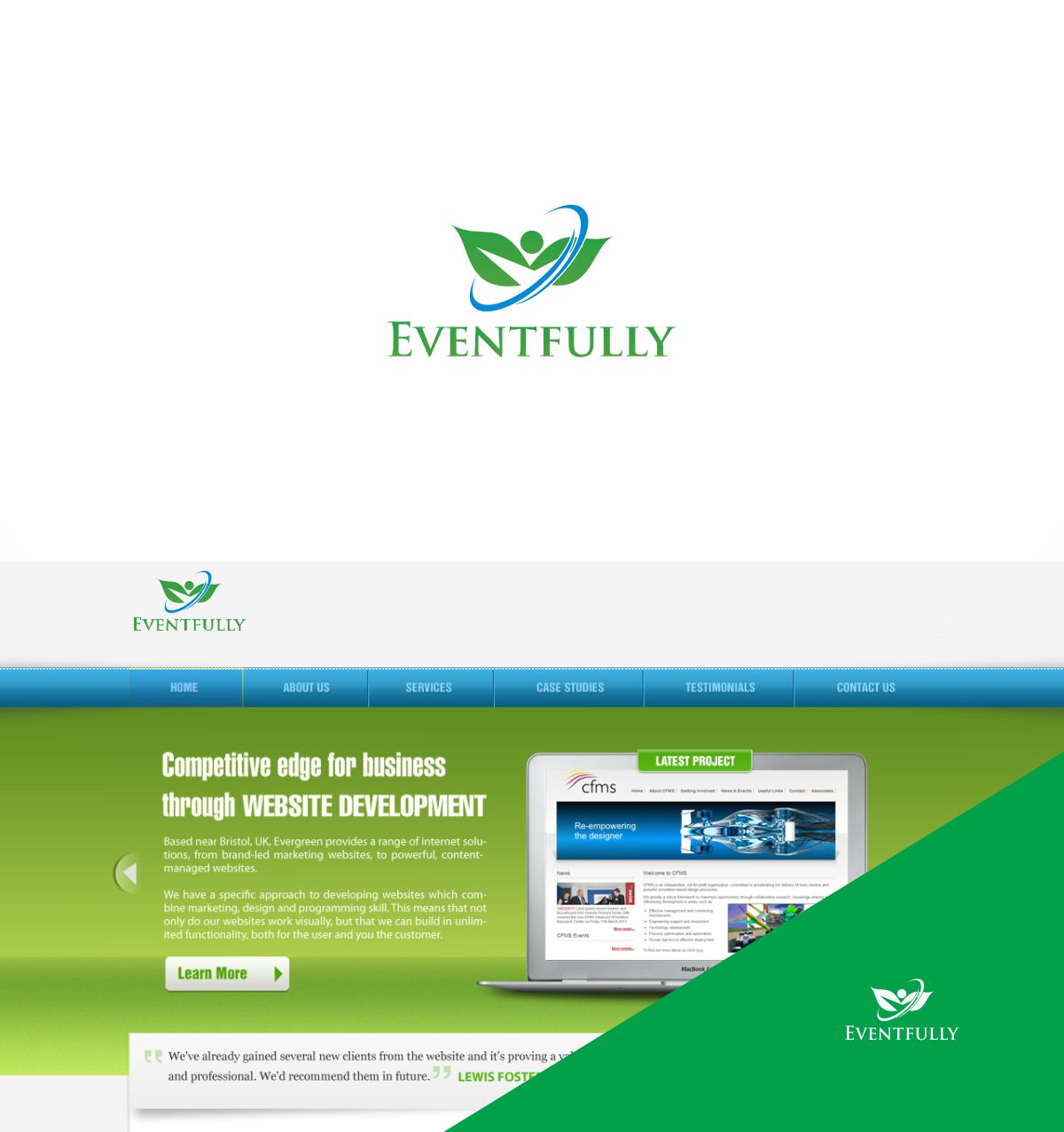 Logo Design by Paulsein for Eventfully | Design #14872851