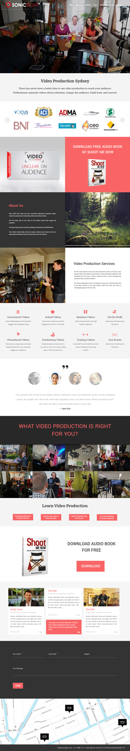 Website layout design UI (not the build) | Diseño Web por aniep