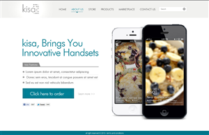 Diseño Web por AVROM para Kisa Pty Ltd | Diseño: #2554838