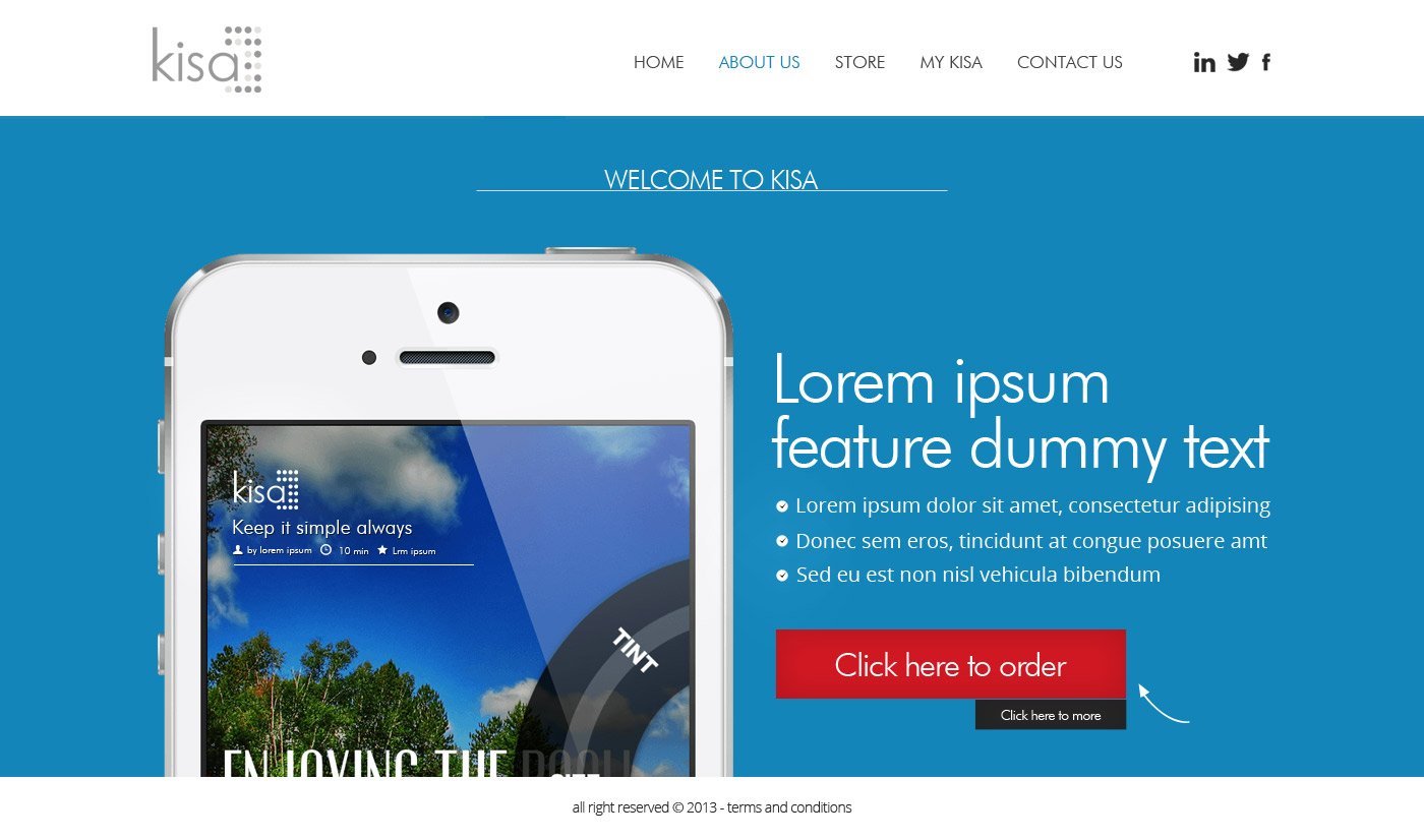 Web Design by AVROM for Kisa Pty Ltd | Design #2559713