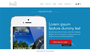 Diseño Web por AVROM para Kisa Pty Ltd | Diseño: #2559713