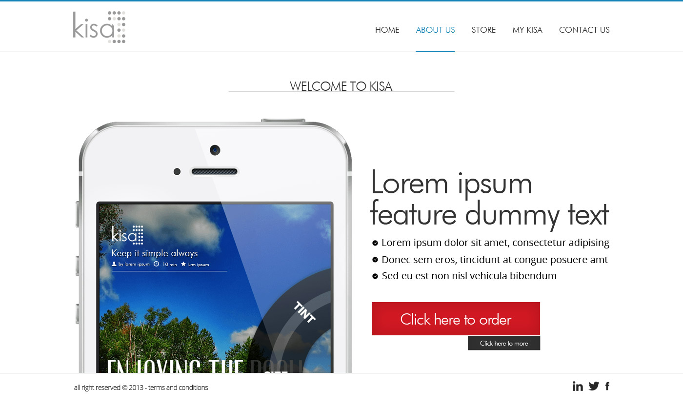 Web Design by AVROM for Kisa Pty Ltd | Design #2559720